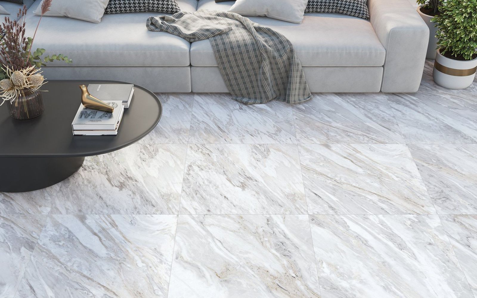 Alma ceramica Statuario Rock