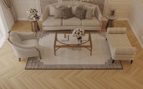 Alpine Floor Herringbone Elegant Strong