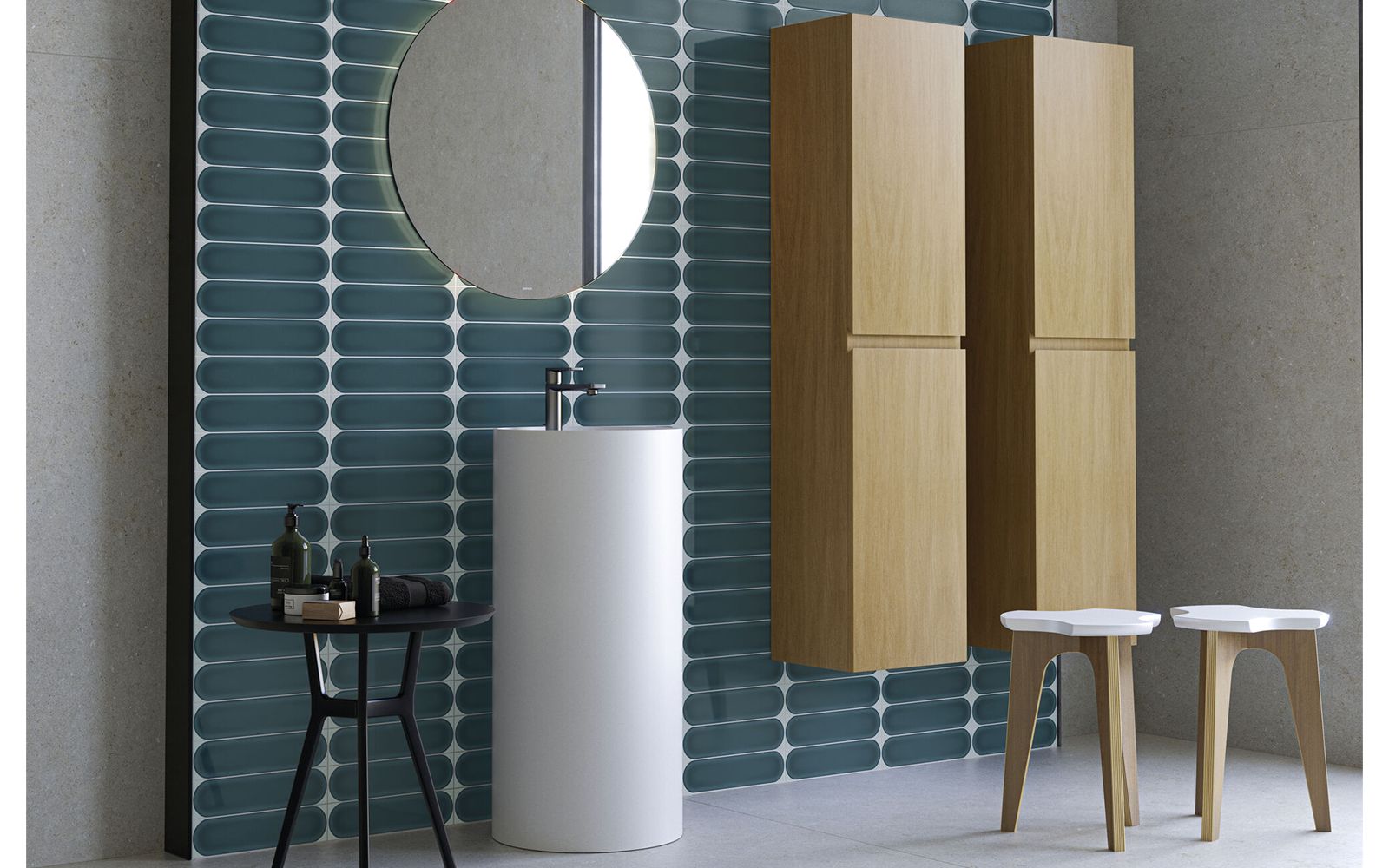 Cifre Ceramica Oval