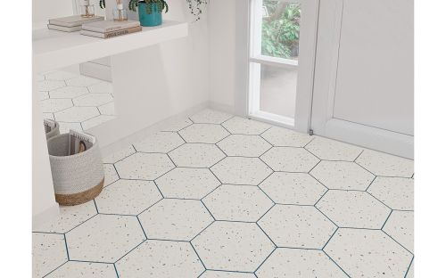 DNA Tiles Terrazzo