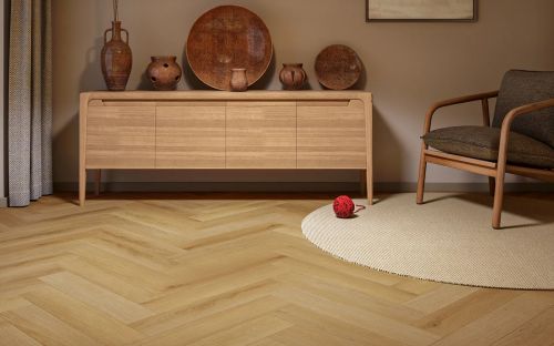 My step Aqua Herringbone Cork