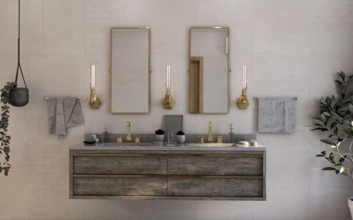 Pieza Ceramica Concrete