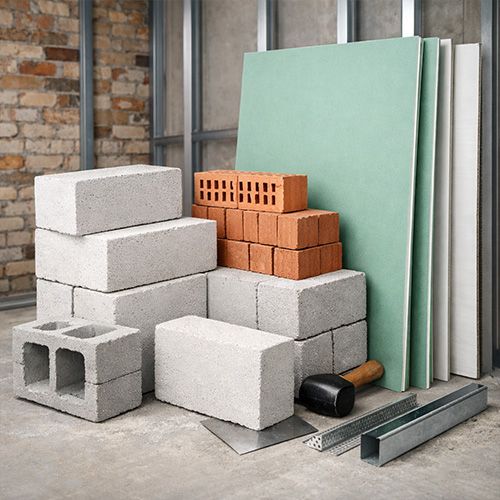 Строительство стен и перегородок